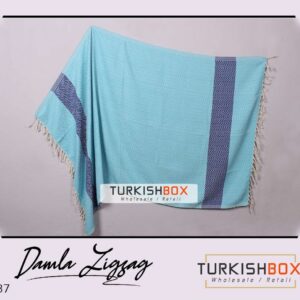 037 - DAMLA ZIGZAG PESHTEMAL Wholesale Turkish Towels (1)