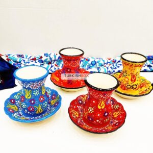 Ceramic Turkish Tea Cup Set Wholesale