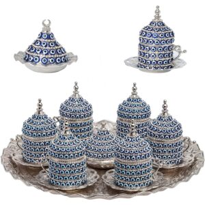 Evil Eye Collection Wholesale Turkish Coffee Sets