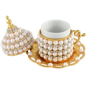 Pearl Collection Wholesale Turkish Coffee Cups