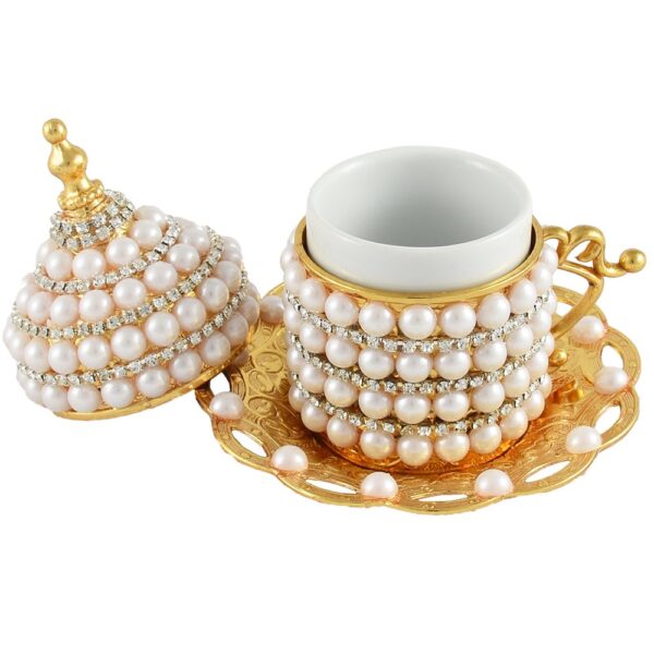 Pearl Collection Wholesale Turkish Coffee Cups