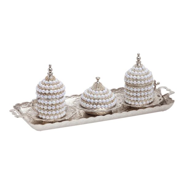 Pearl Collection Wholesale Turkish Coffee Set for 2