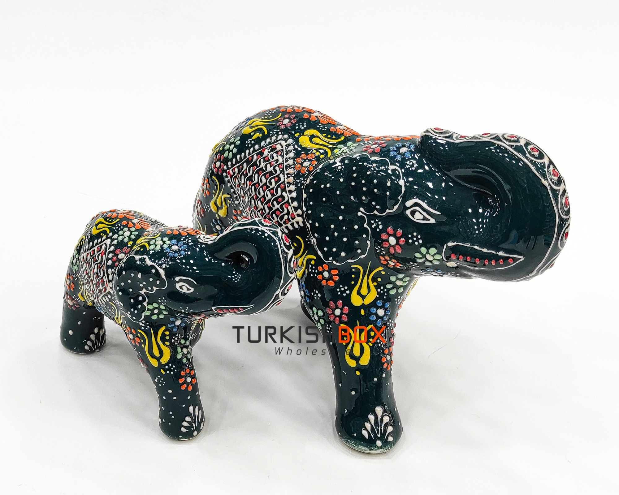 https://turkishbox.com/wholesale/wp-content/uploads/sites/2/2022/02/Turkish-Ceramic-Elephant-Decor-Dark-Green.jpg