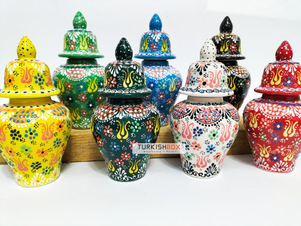 Handmade Decorative Ceramic Ginger Jar