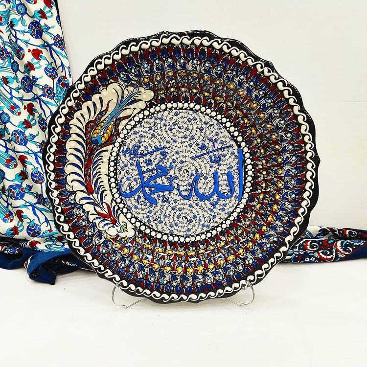 Decorative Turkish Ceramic Plates Handmade