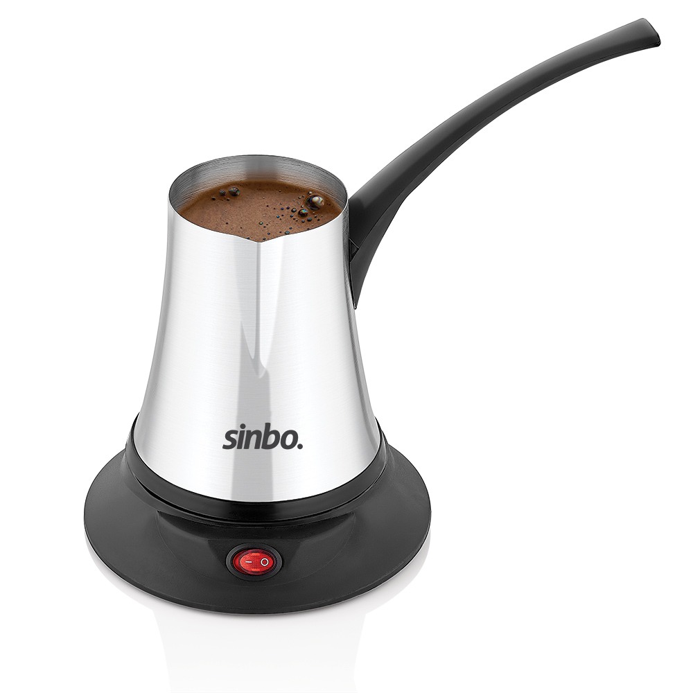 Sinbo Stainless Steel Inox Turkish Coffee Machine Cezve Pot - TurkishBOX
