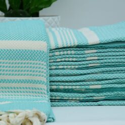 Best Turkish Towels Angora Peshtemal Mint Green (5)