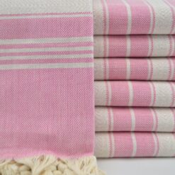 ETSY Turkish Towels Sydney Peshtemal Pink (4)
