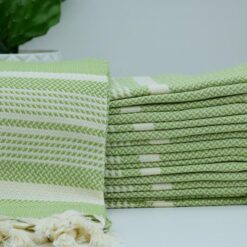 Fouta Towels Angora Peshtemal Lime Green (4)