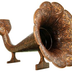 Gramophone Speaker Antique Copper (1)
