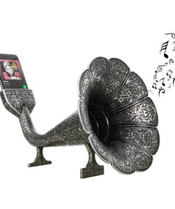 Gramophone Speaker Dark Silver