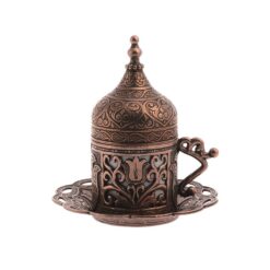 Tulip Collection Turkish Coffee Cup Dark Copper