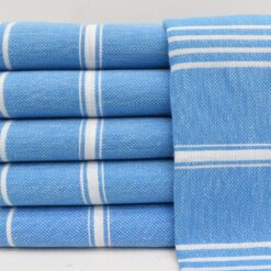 Turkish T Beach Candy Towel Melissa Peshtemal Blue (9)