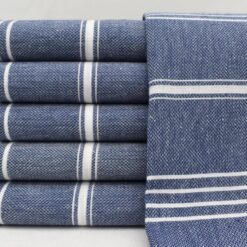 Turkish Towel Melissa Peshtemal Navy Blue (6)