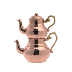 Turkish Tea Maker Turkish Tea Copper Handcrafted Handmade Copper Tea Pot Set Samovar Teapot Kettle