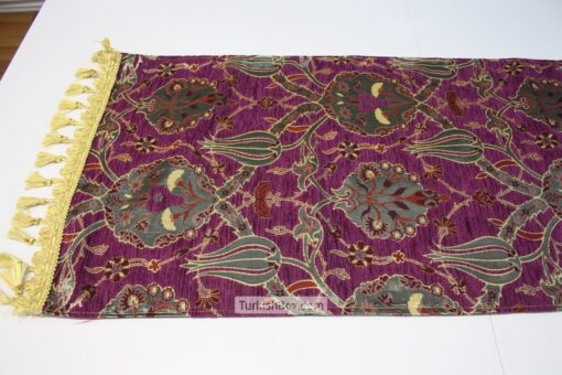 Purple Turkish Tulip Patterned Floral Table Runner amazon gift card