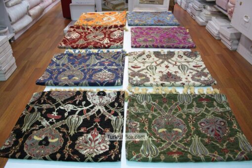 Tulip Patterned Floral Turkish Table Runners