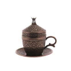 Acar Dark Copper Cappucino Cup