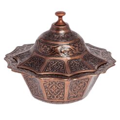 Acar Turkish Delight Bowl Dark Copper