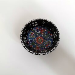 Black Turkish Ceramic Bowl