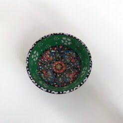 Green Turkish Ceramic Bowl