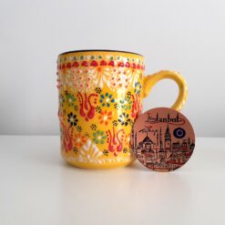 Yellow Turkish Ceramic Mug
