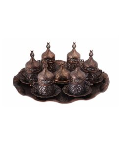 Istanbul Collection Turkish Coffee Set for 6