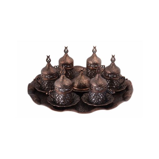 Istanbul Collection Turkish Coffee Set for 6