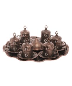 Moonstar Collection Turkish Coffee Set for 6