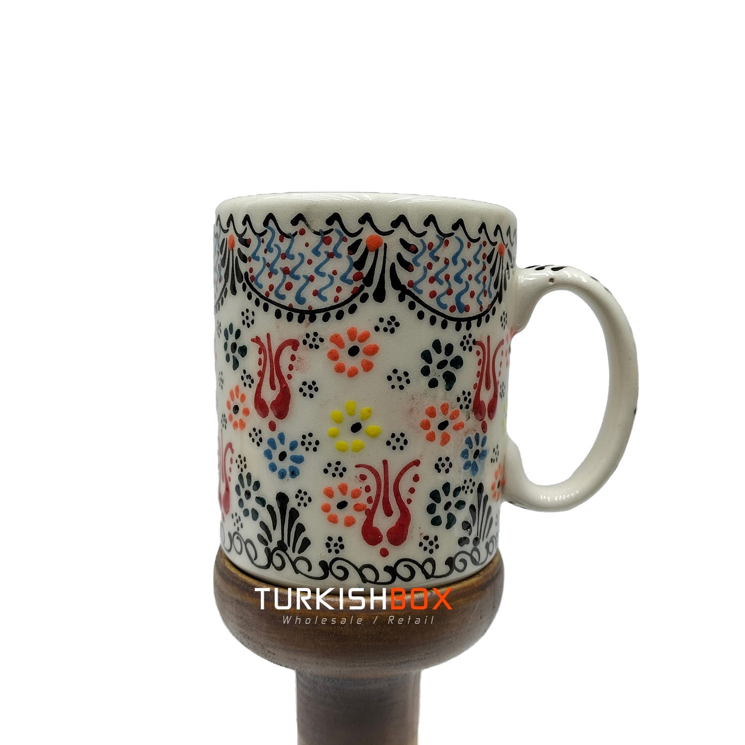 Turkish Coffee Cup Set by Kutahya Porcelain - TurkishBOX