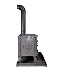Stove with Oven, 120 KG Cast Iron Wood Stove | SS103